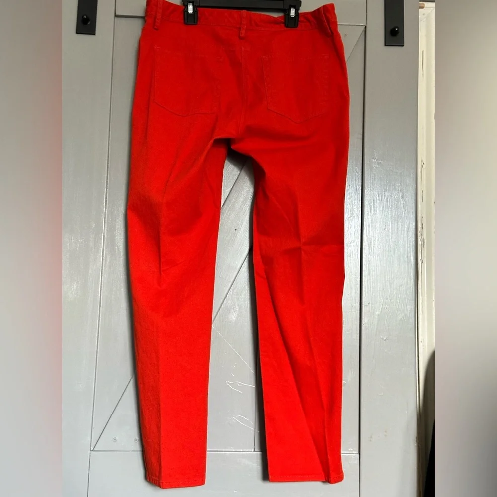 Chaus EUC Fiery Red Trousers Sz 10
